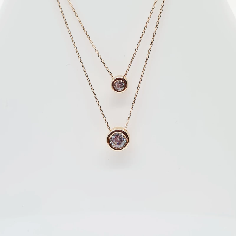 Auksinė grandinėlė su pakabuku G0027