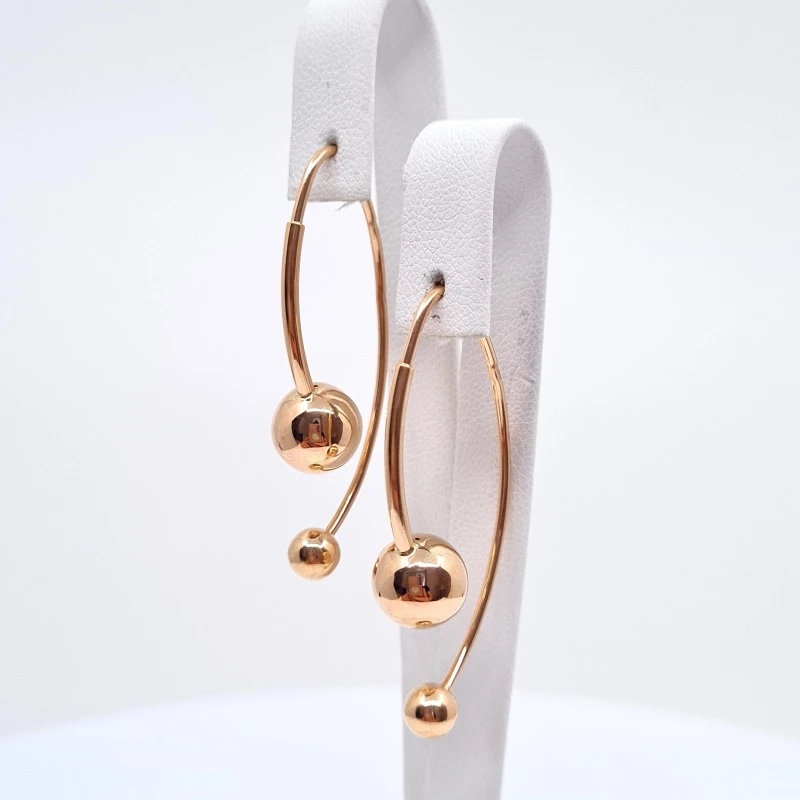 Auksiniai auskarai 0615 2