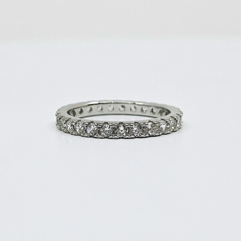 Sidabrinis žiedas su cirkonio akmenimis SSP103 2